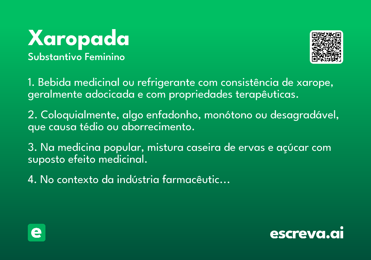 xaropada