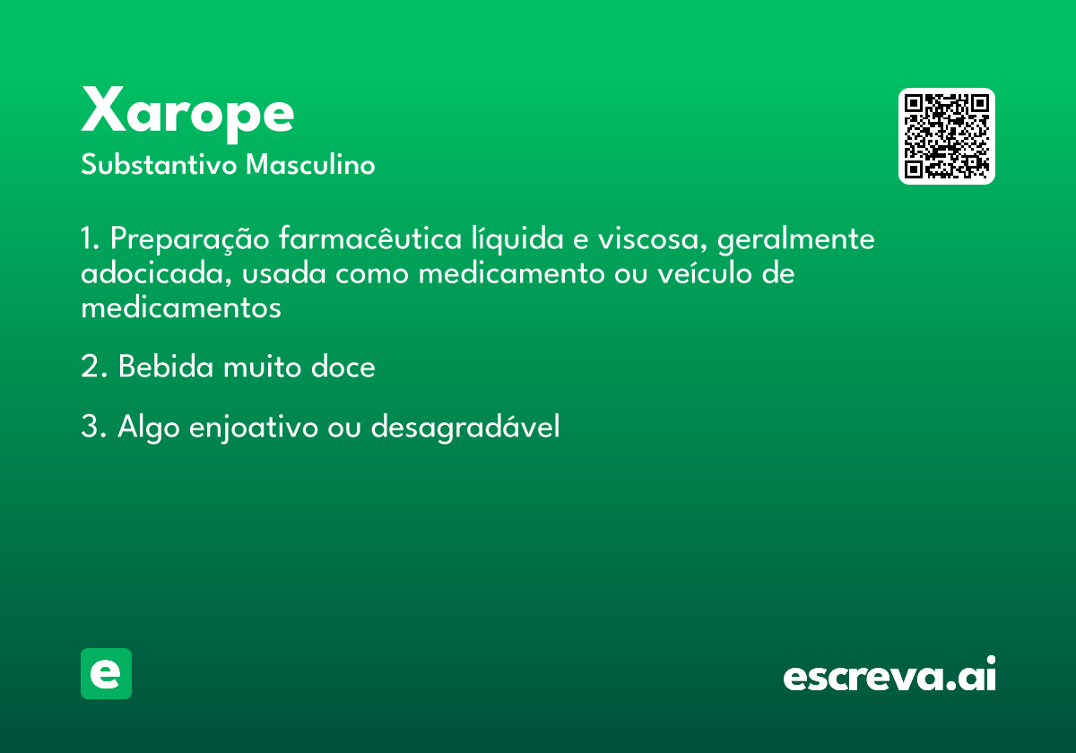 xarope