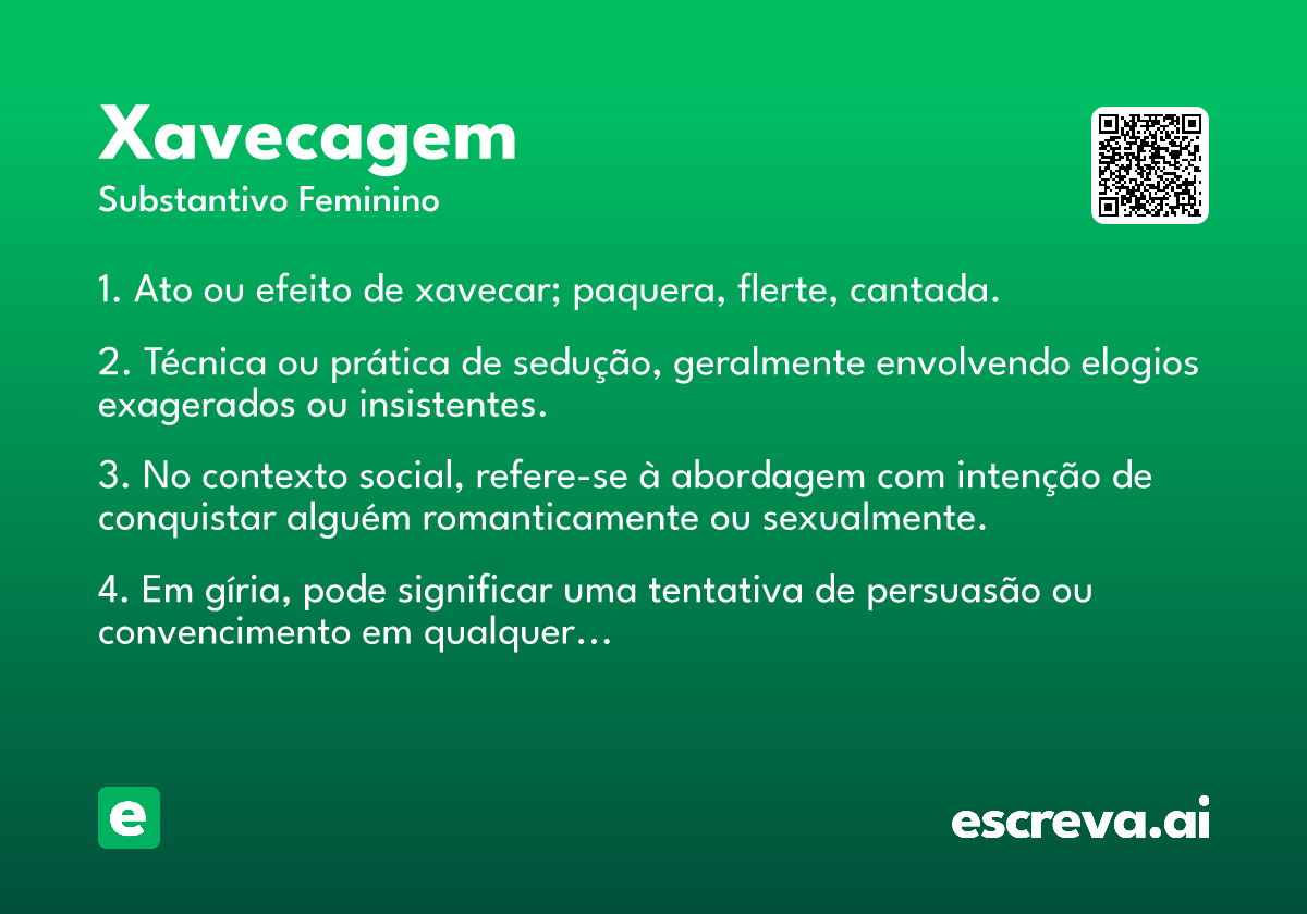 xavecagem
