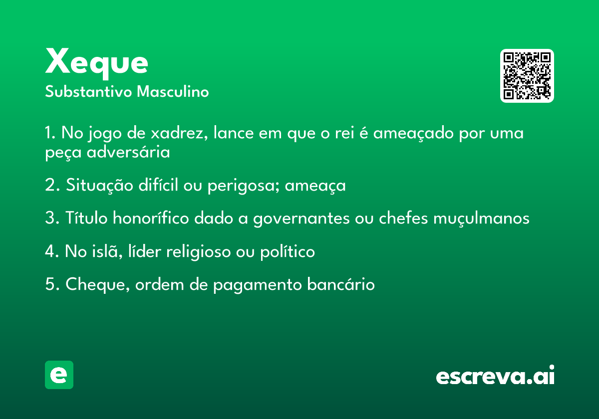 xeque