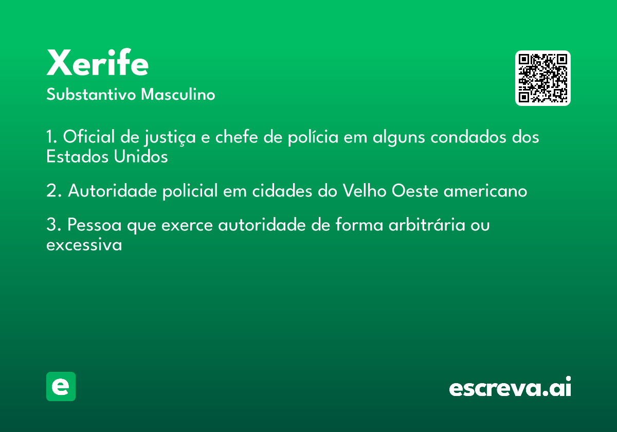 xerife