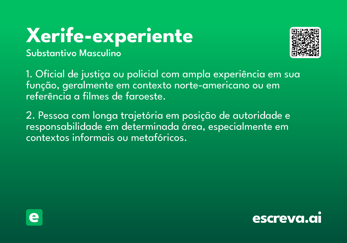 xerife-experiente