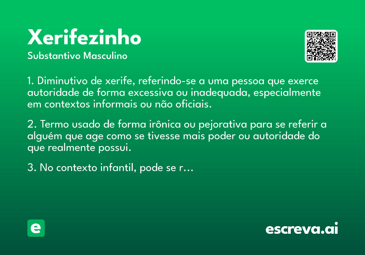 xerifezinho