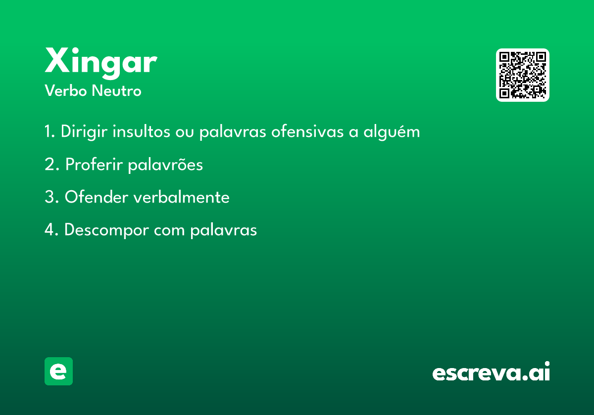 xingar