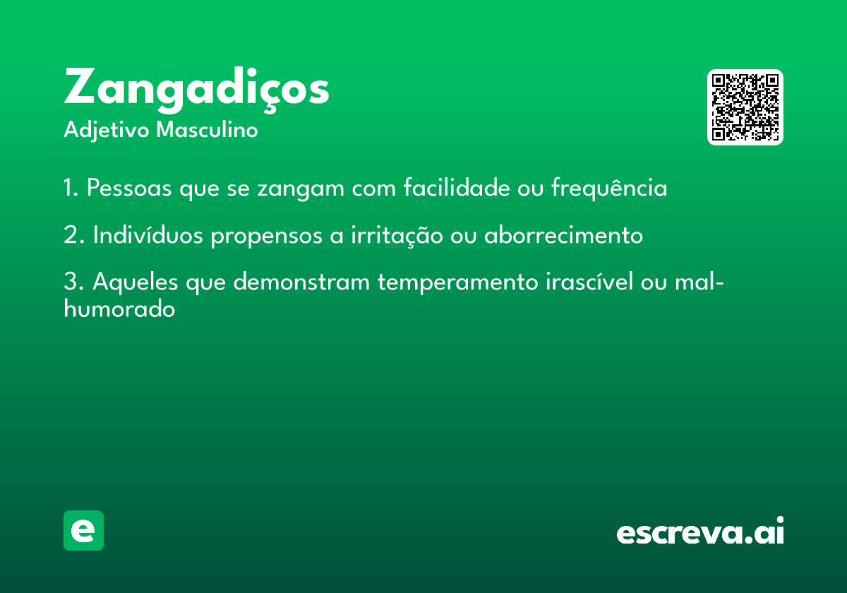zangadiços