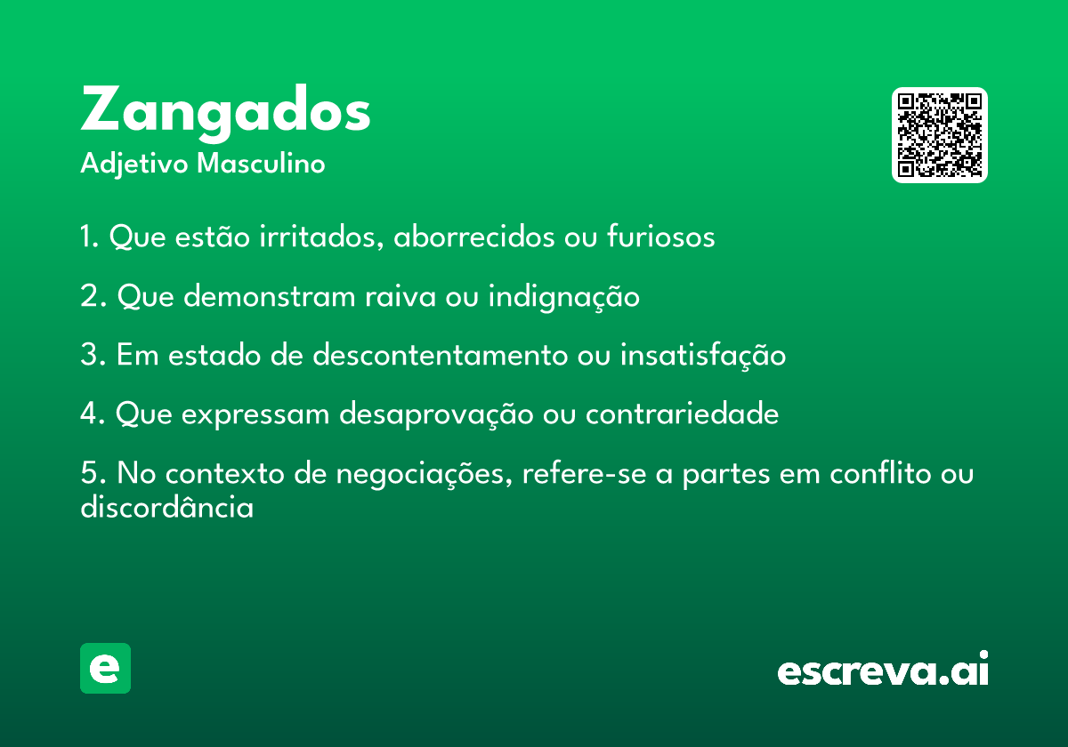 zangados