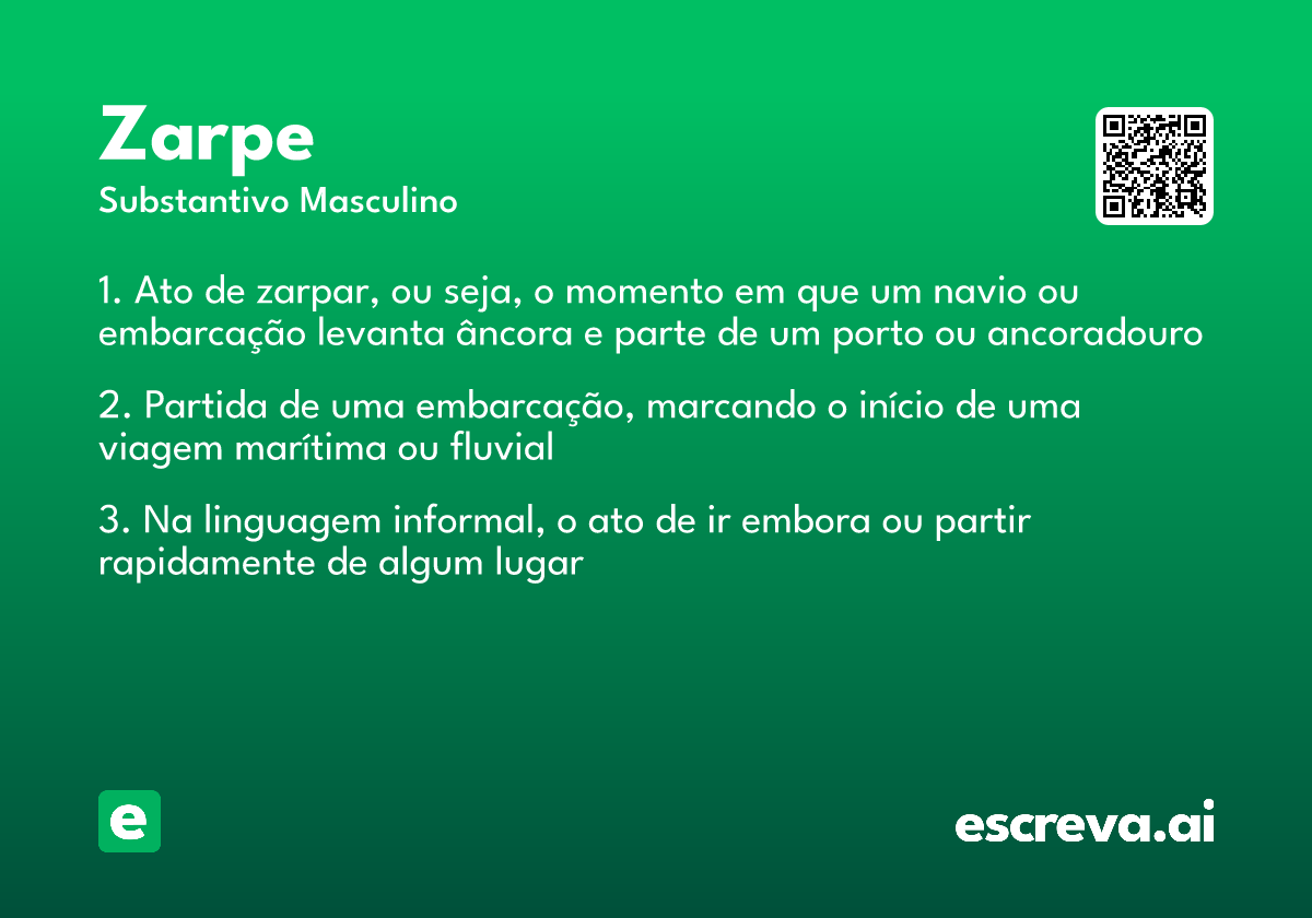 zarpe