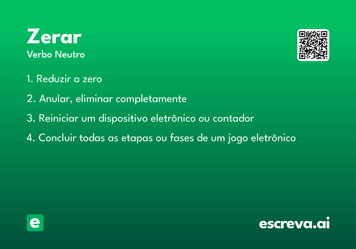 zerar