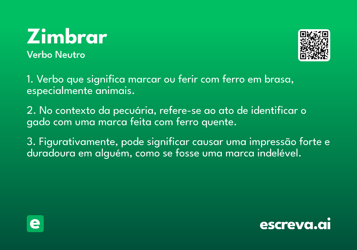 zimbrar
