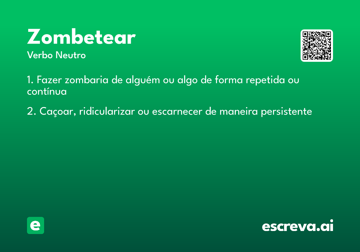 zombetear