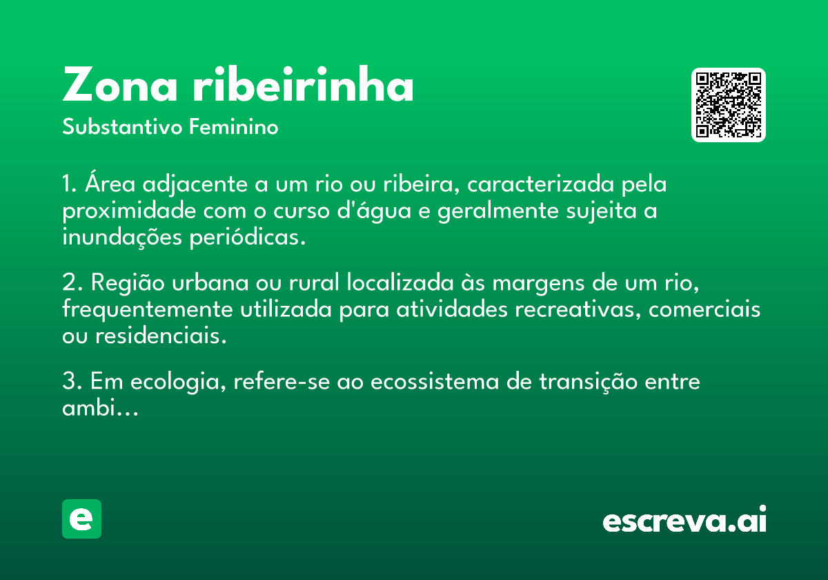 zona ribeirinha