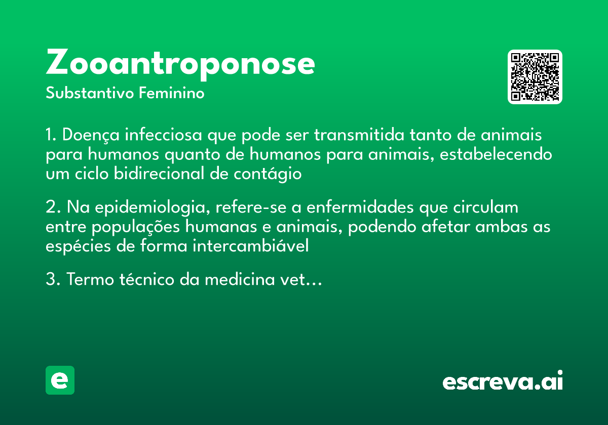 zooantroponose