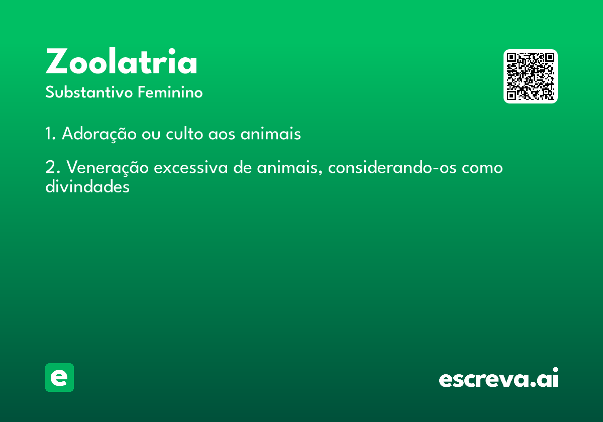 zoolatria