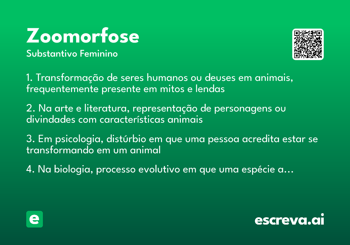 zoomorfose