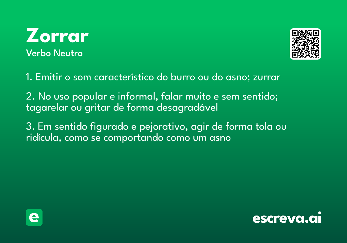 zorrar